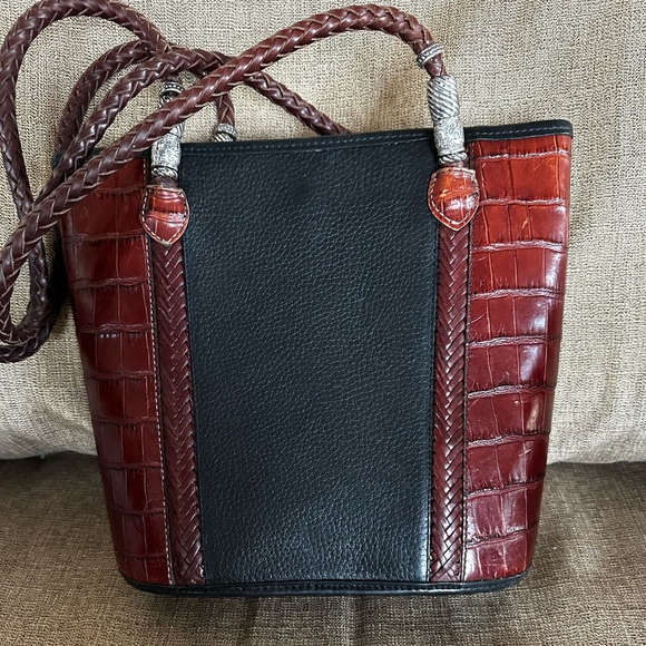 Brighton Alligator Embossed shoulder bag bundle - Picture 9 of 15